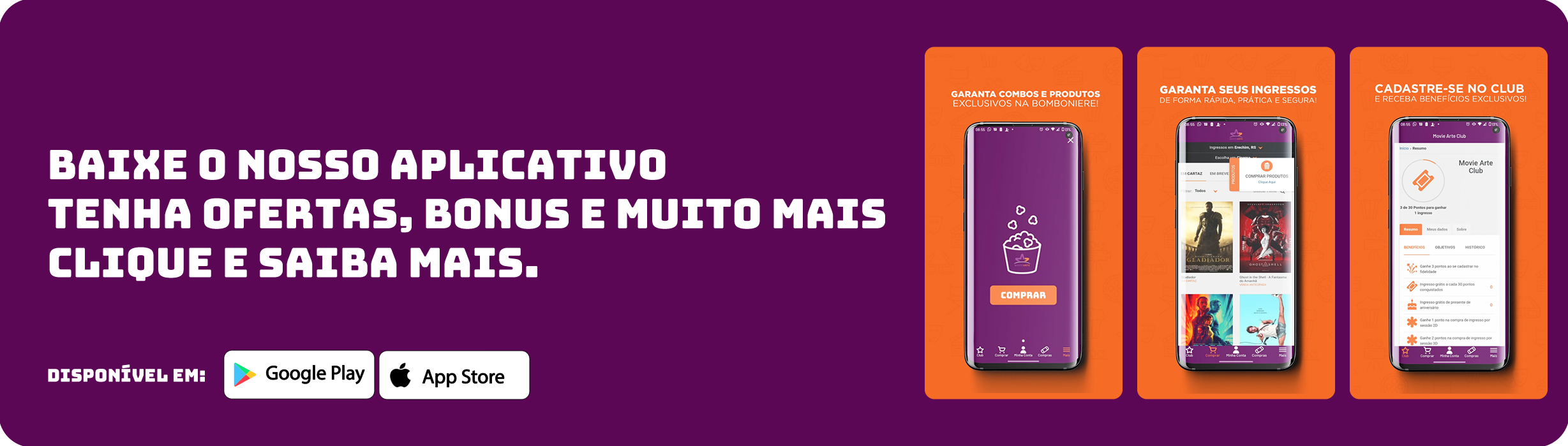 Baixe o Nosso Aplicativo