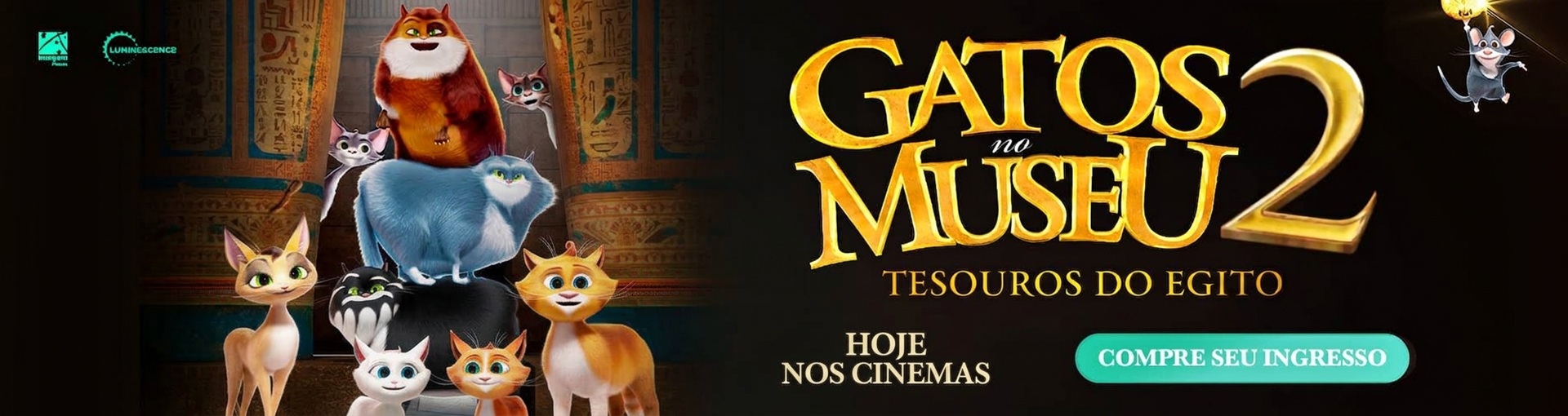 Gatos No Museu 2: Tesouros Do Egito